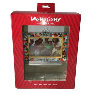 Hallmark Mahogany Soulful True You Christmas Tree Ornament 2017 Photo Frame New